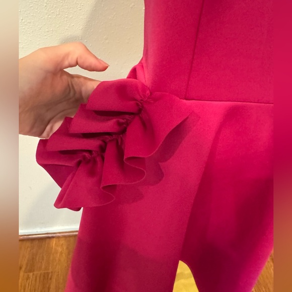 TED BAKER Ruffle Sleeve Mini Dress - Picture 9 of 15